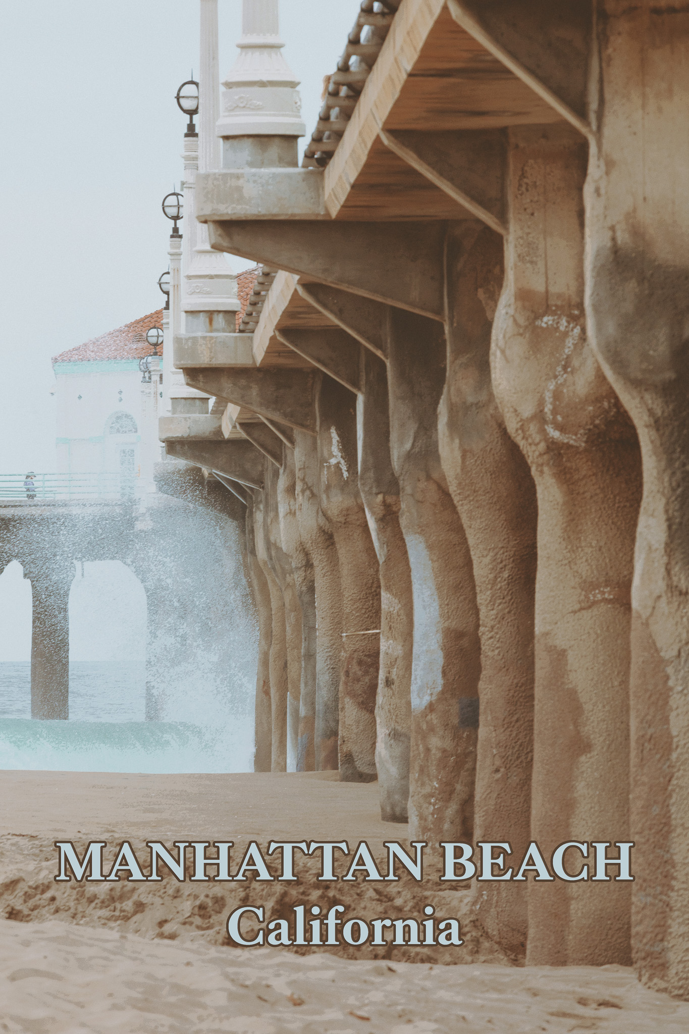 manhattan beach print