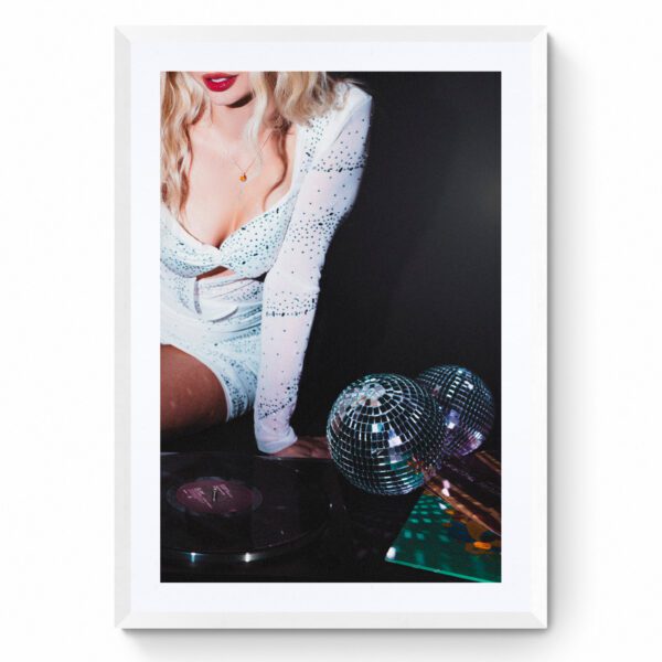 disco ball art