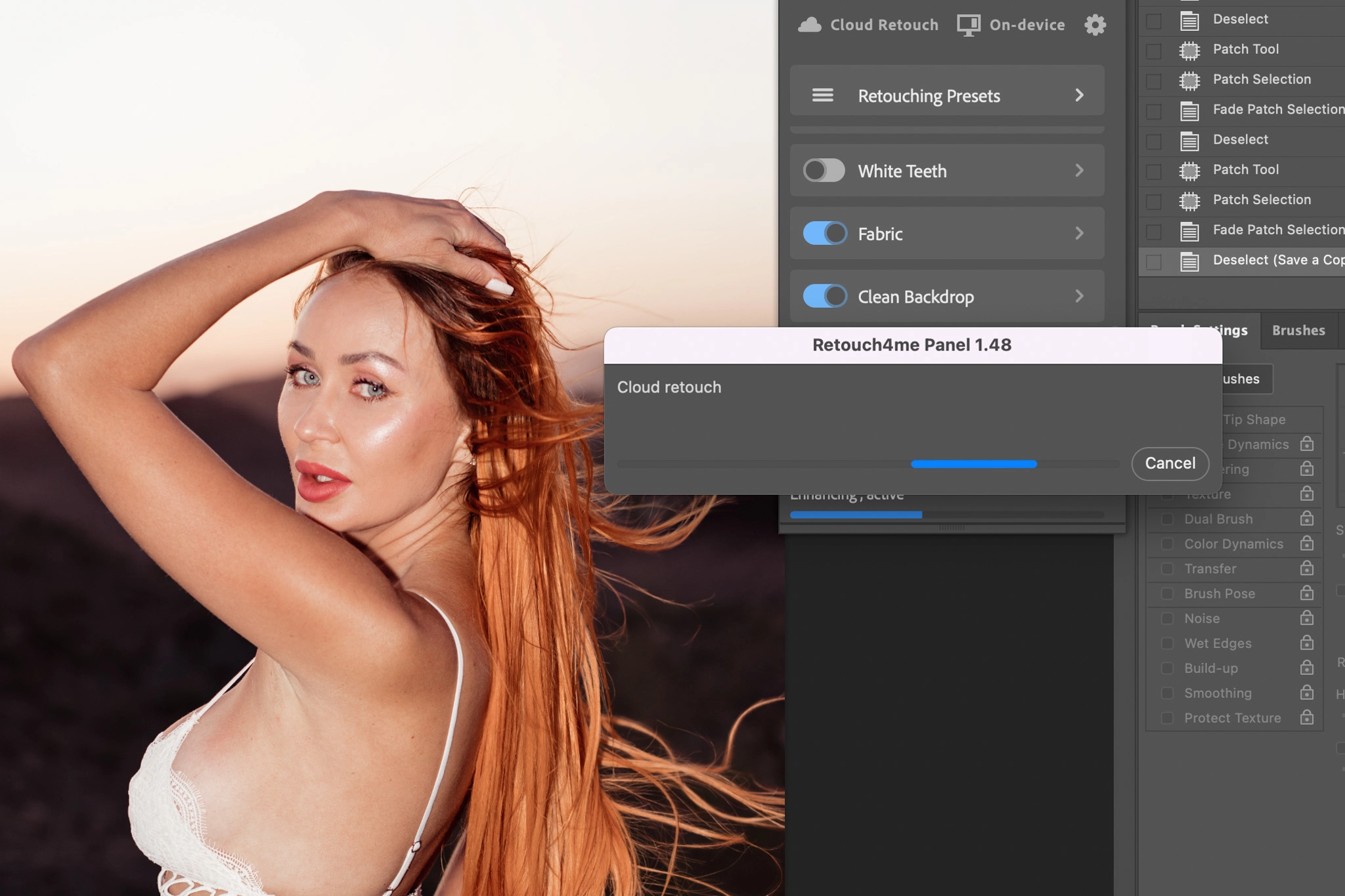 retouch4me fabric discount