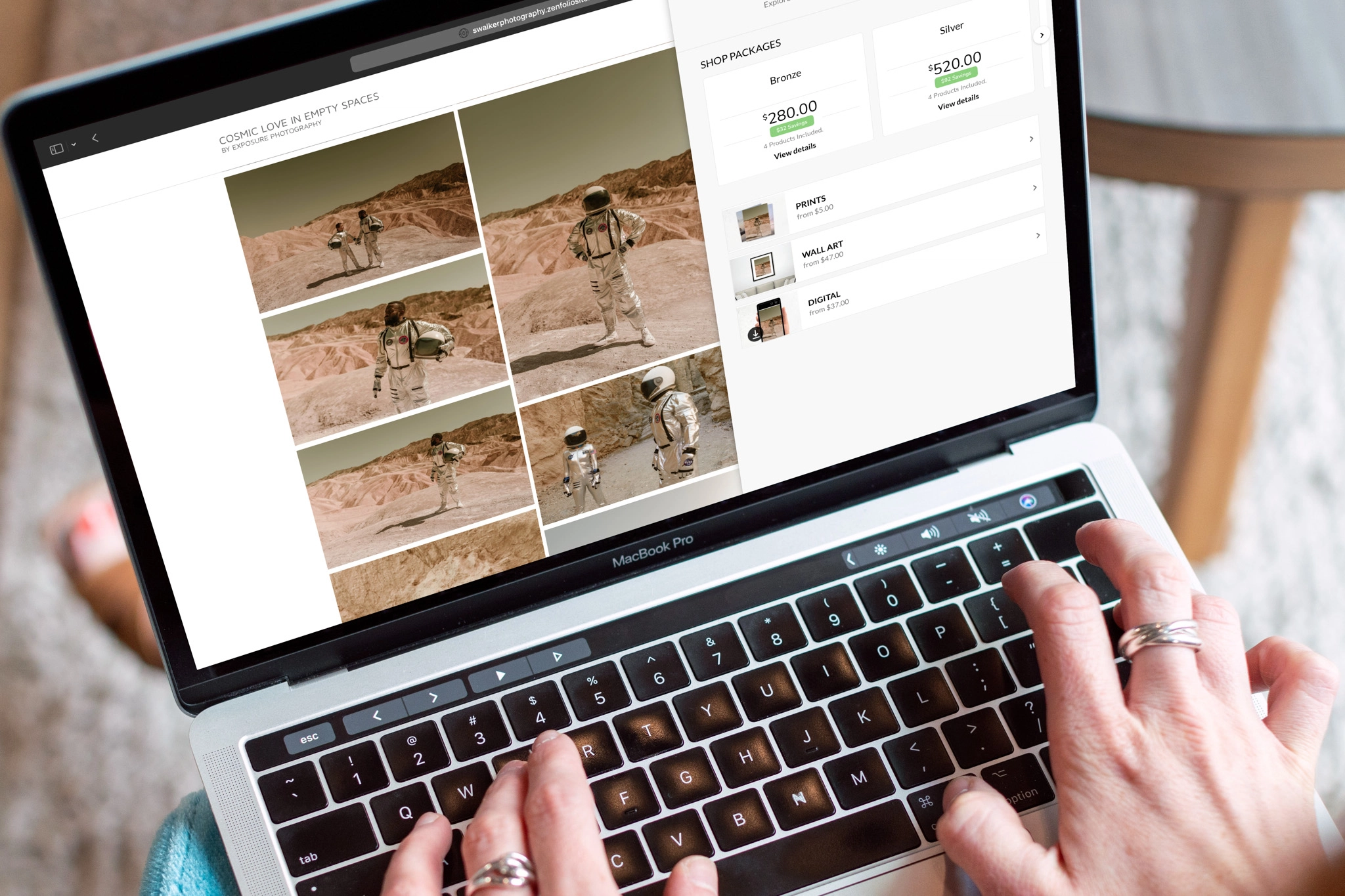 zenfolio client galleries