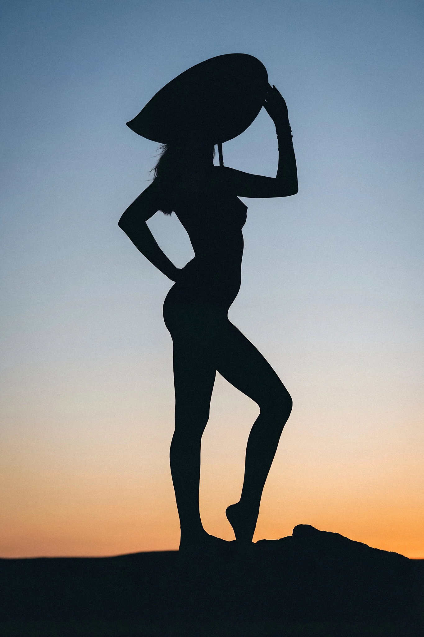 nude art silhouette