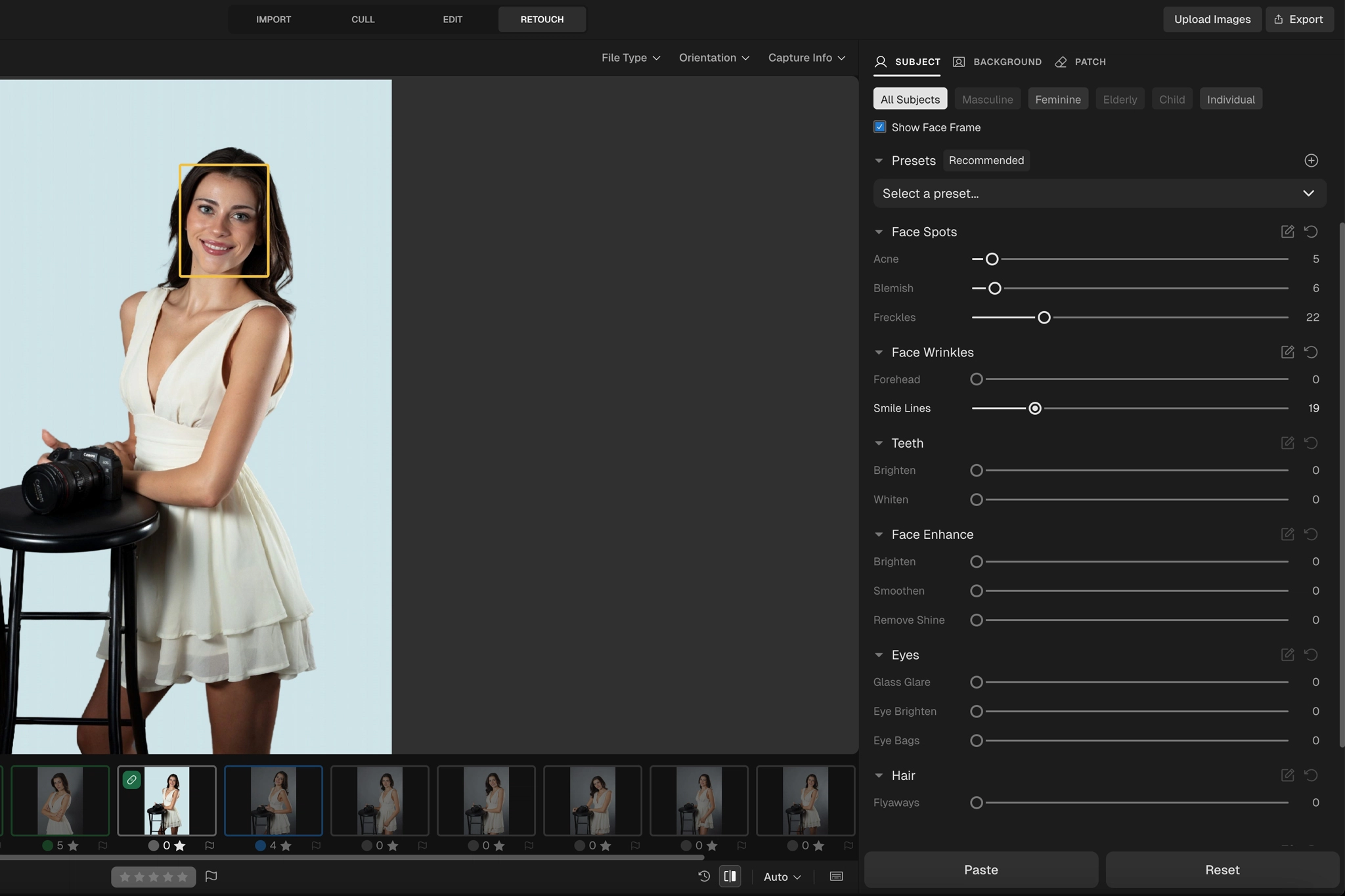 aftershoot retouch