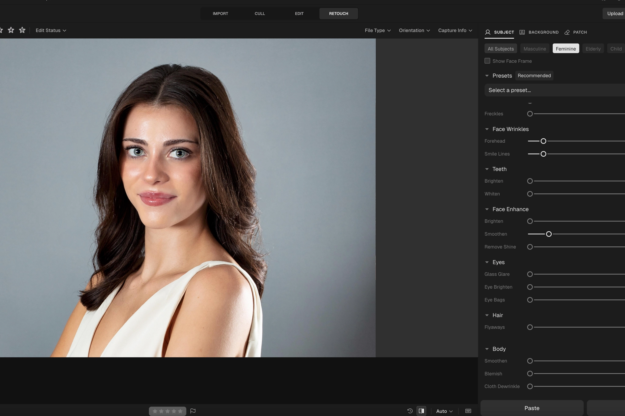 how to get rid of shine on face photos