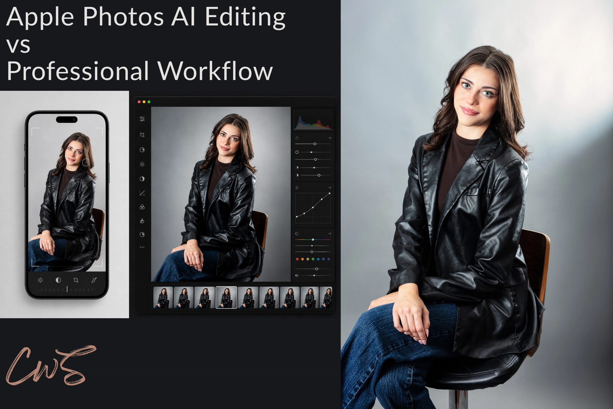 Apple Photos AI Editing: Useful, But Not Professional