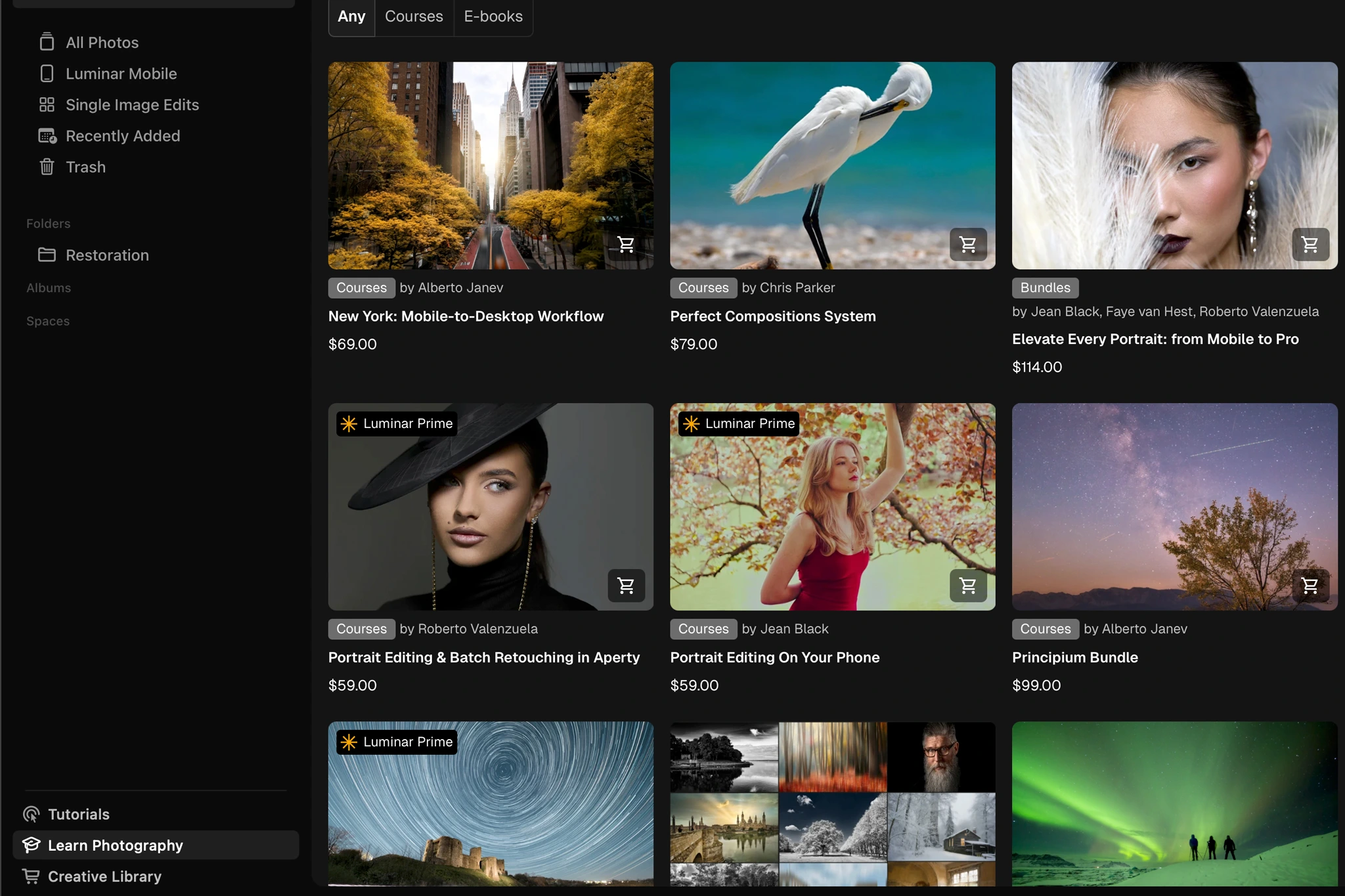luminar neo presets