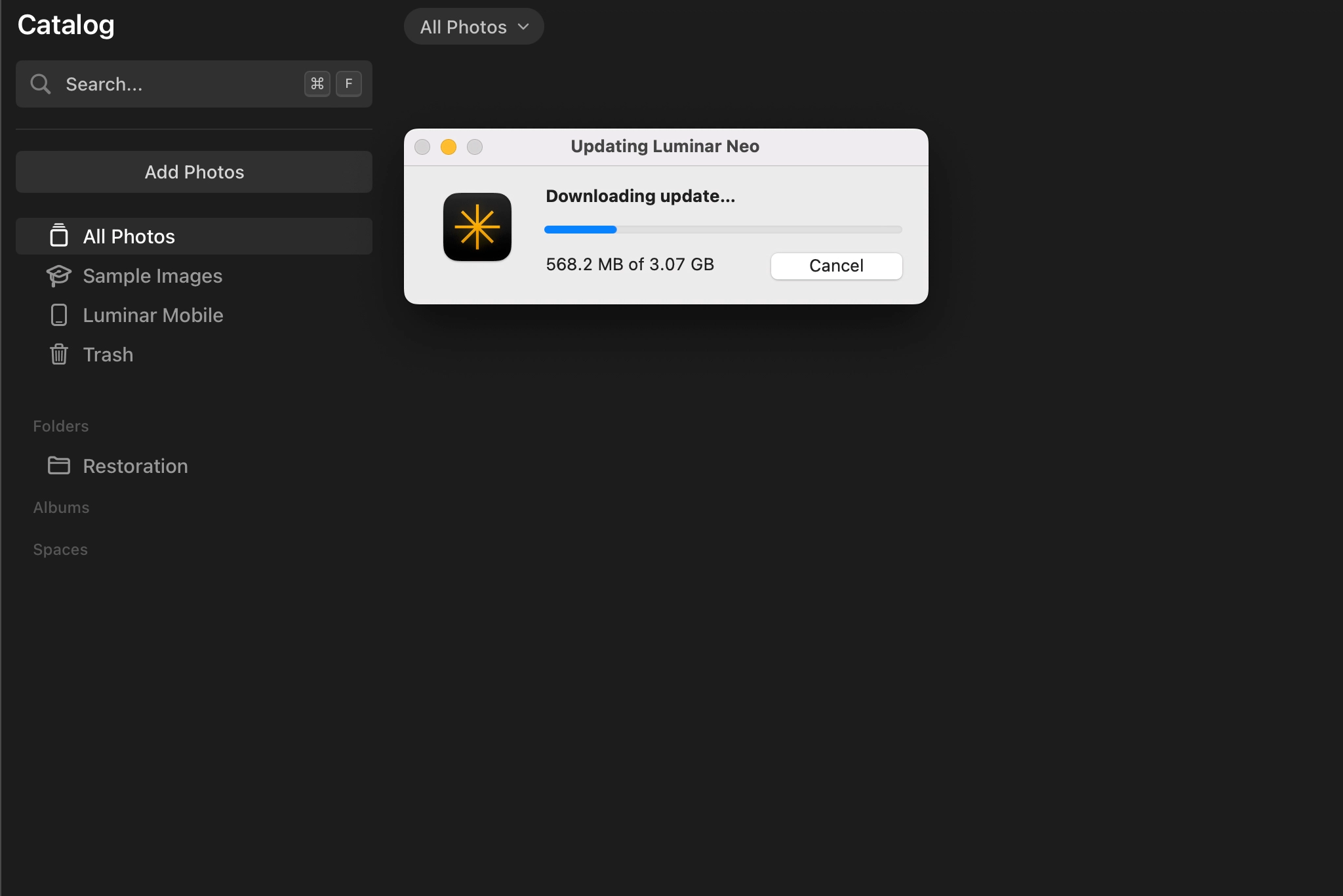 luminar neo update