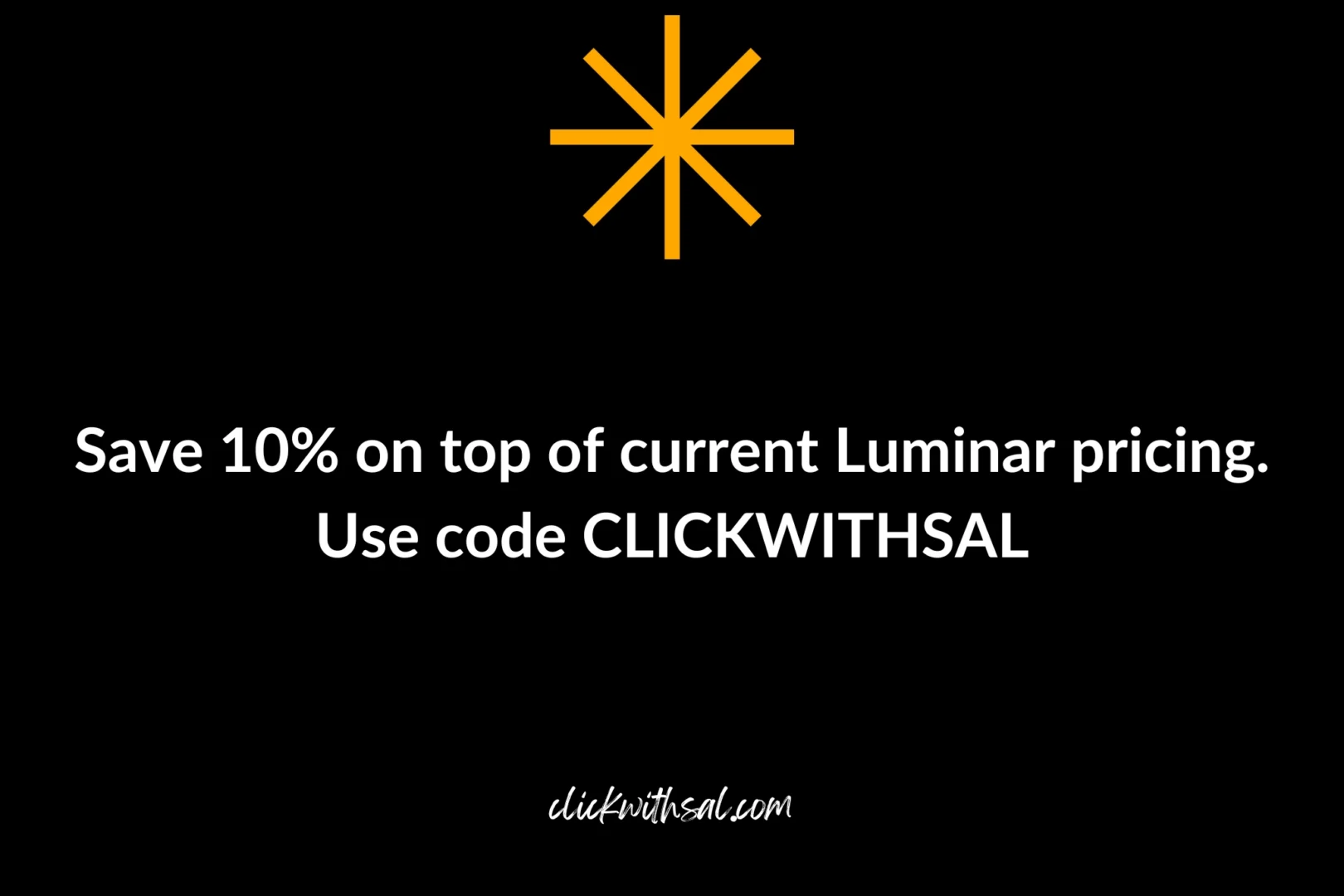 luminar promo code