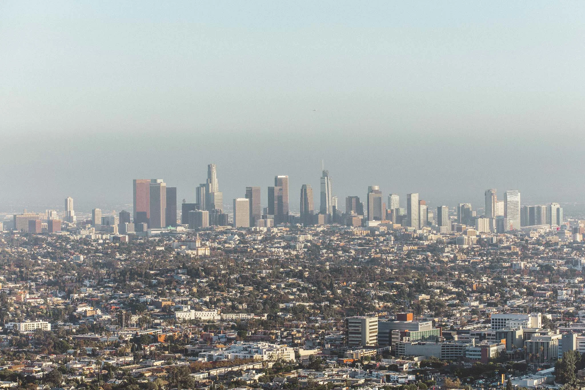 la skyline photography
